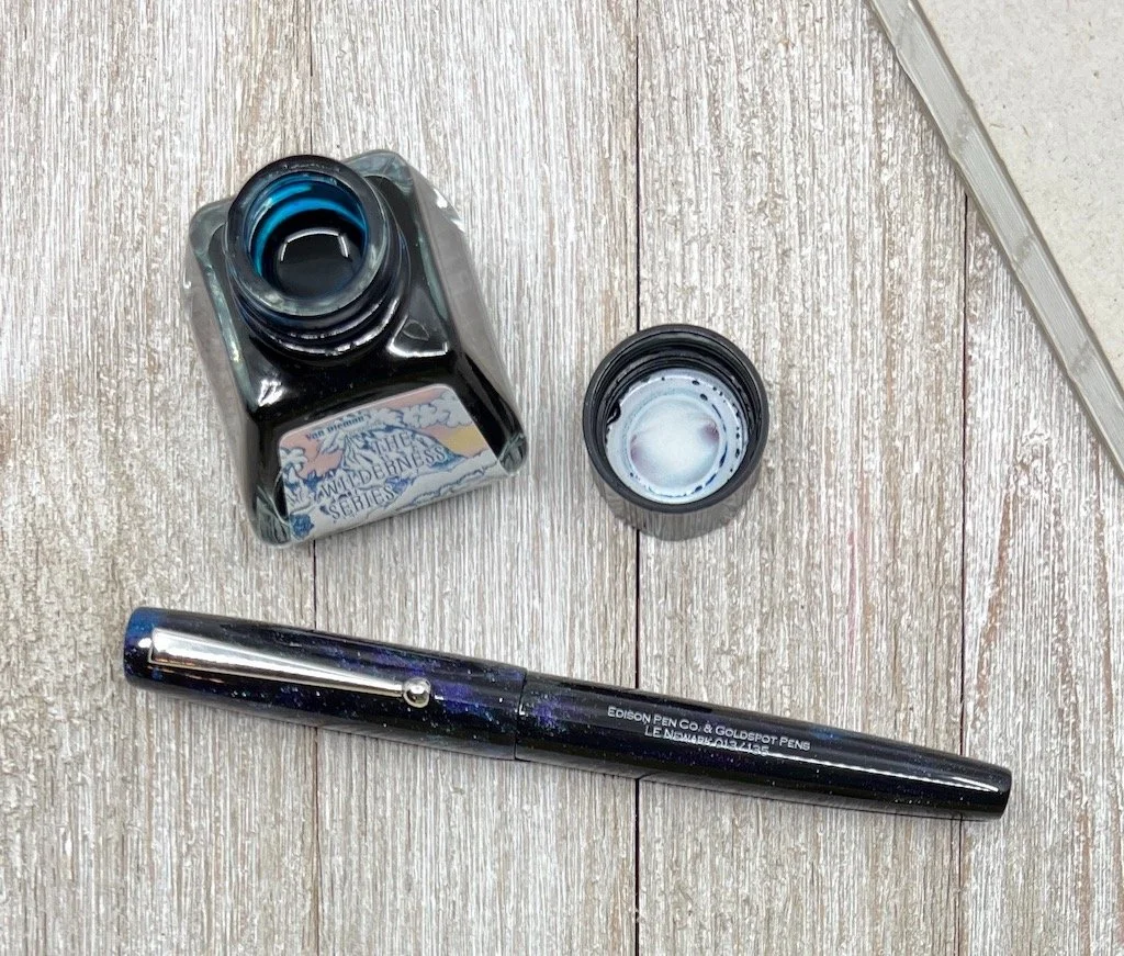 Van Dieman's Devil's Kitchen Fountain Pen Ink Review — The Pen Addict
